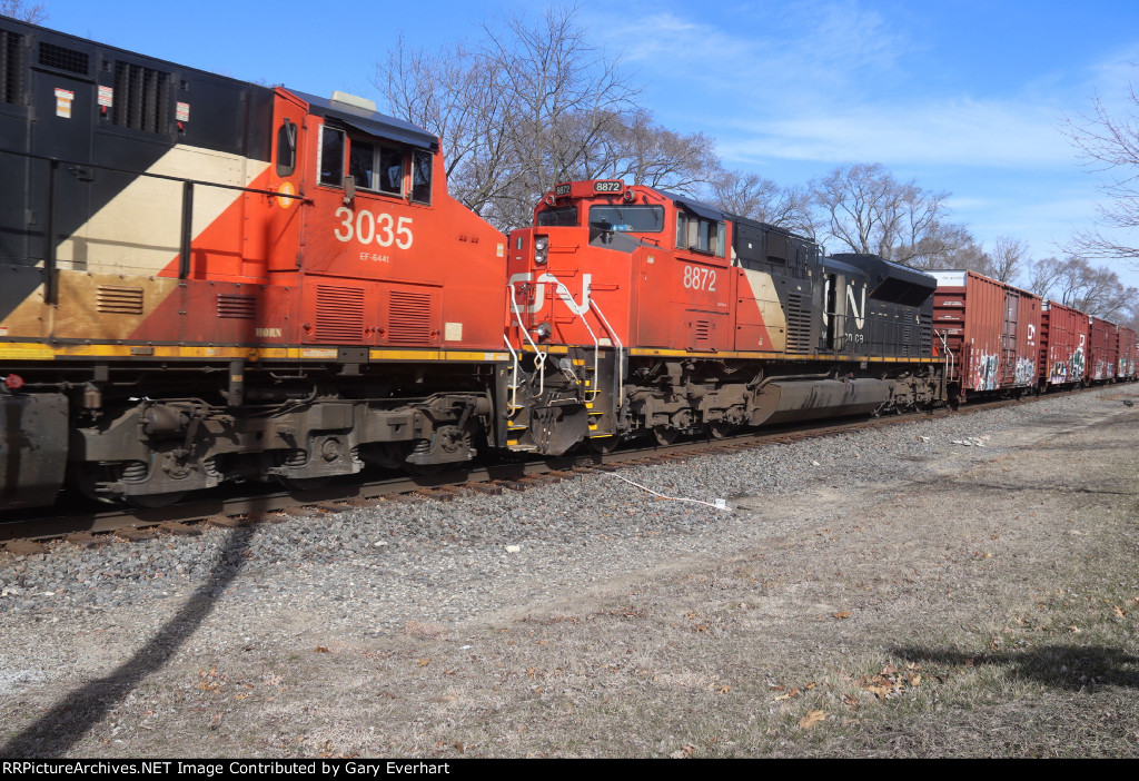 CN SD70M-2 #8872